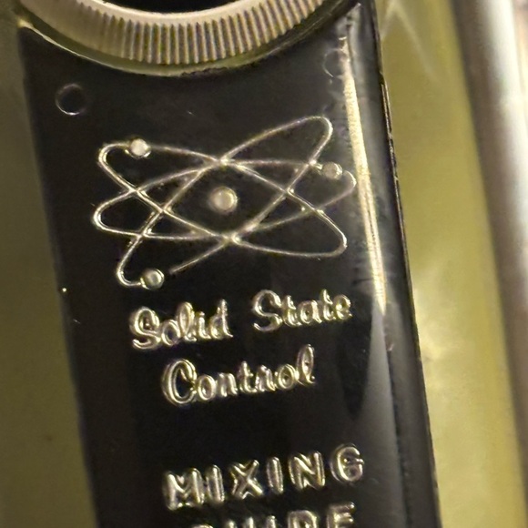 Solid State Control Kitchen Mixer Vintage Green Model R-14 IONA Made In USA - Picture 5 of 16